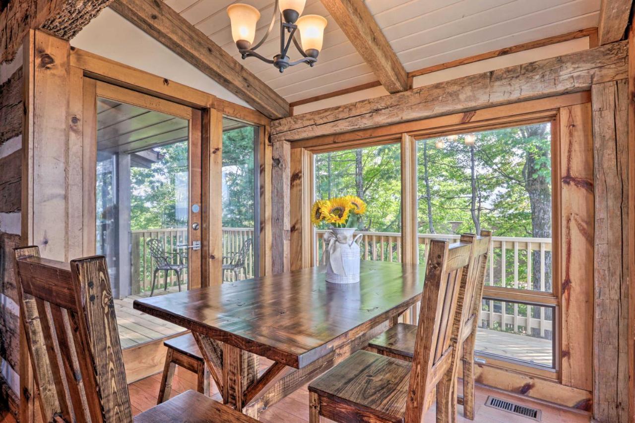 Upscale Gatlinburg Cabin Deck, Fire Pit And Hot Tub מראה חיצוני תמונה